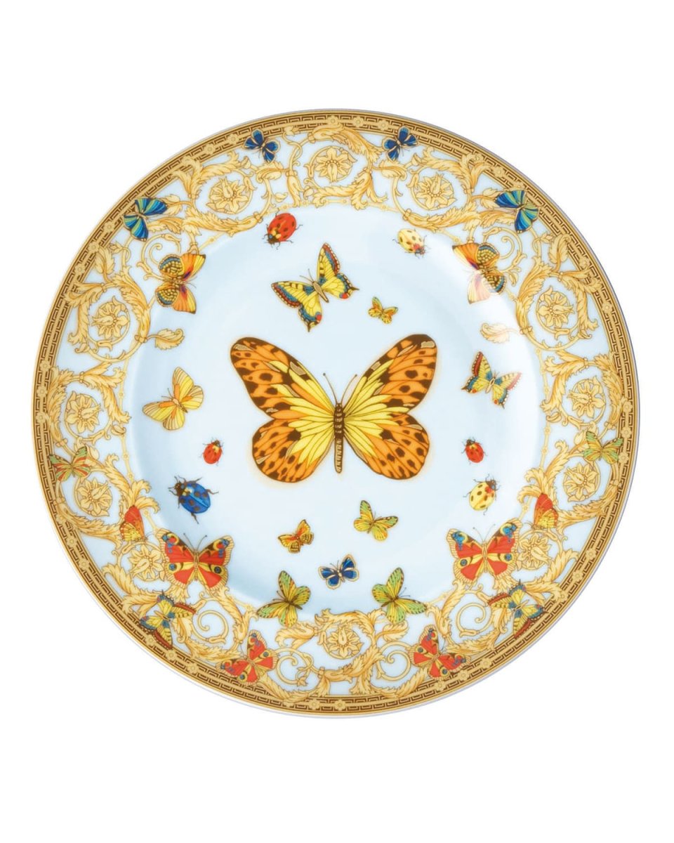 Butterfly Garden Bread & Butter Plate